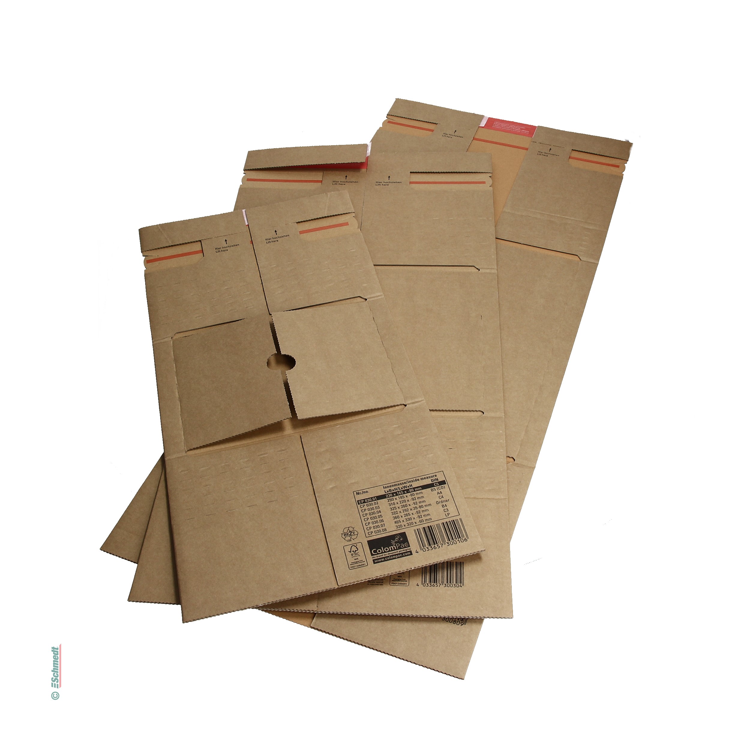 Carton de transport - pour chargements lourds - emballage sécurisé pour l'envoi de livres, brochures et d'autres produits imprimés.... - image-1