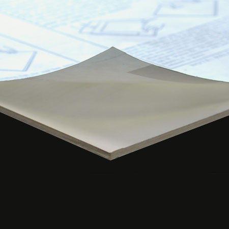 Carton-plume - auto-collant (limité) - désacidifié - Format: 81 x 102 cm - Epaisseur: 5 mm - » superficie de pH neutre
» Adhésif désacidifi...