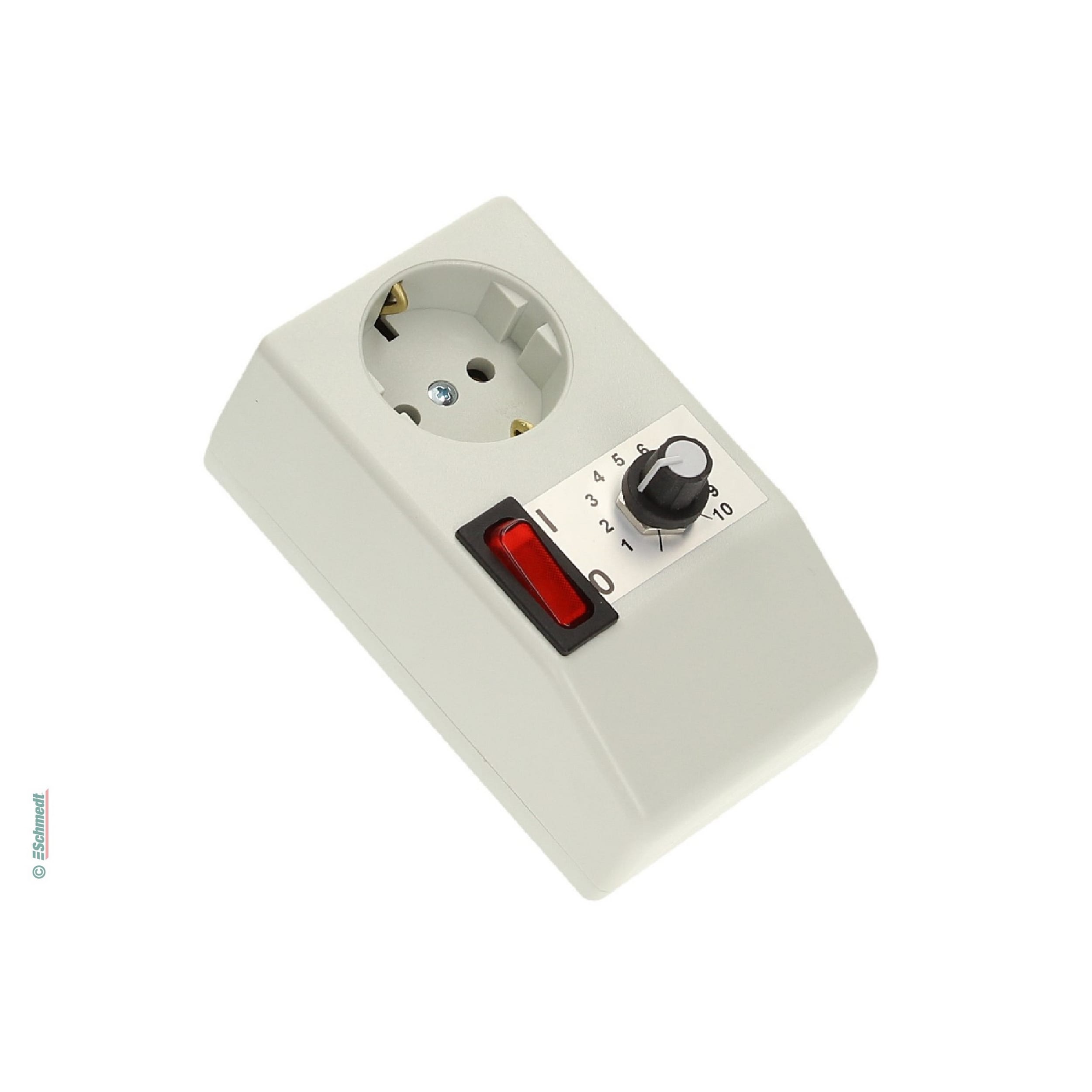 Thermostat à prise de contact Schuko - pour réguler la température des appareils chauffants - pour réguler la température de composteurs, ro... - image-1