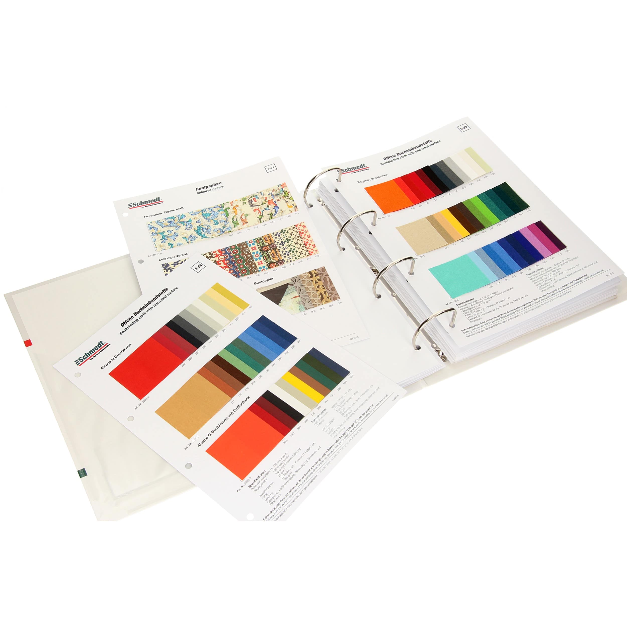Carte échantillons de Rainbow LX 2/2 - Type S-B4 Papiers pour couvertures 4/6 - ... - image-1