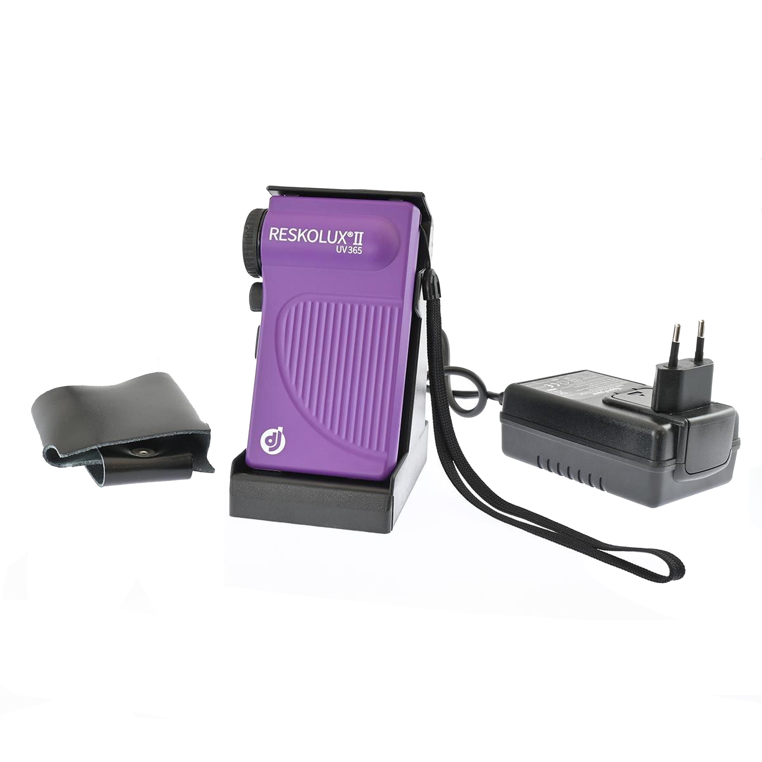 Reskolux®II UV 365 - jeu complèt - l'appareil de contrôle et d'analyse rapide aux UV - pour les examens de surface à fluorescence sur des ob... - image-1